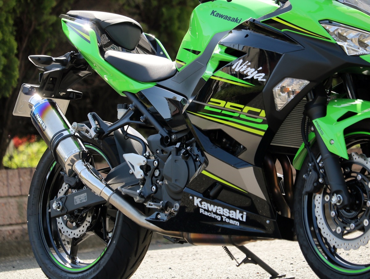 2018～2022 新型Ninja400 【2BL-EX400G】 SLIP-ON ※「8BL-EX400L」は装着不可です。 – ダブルアールズ