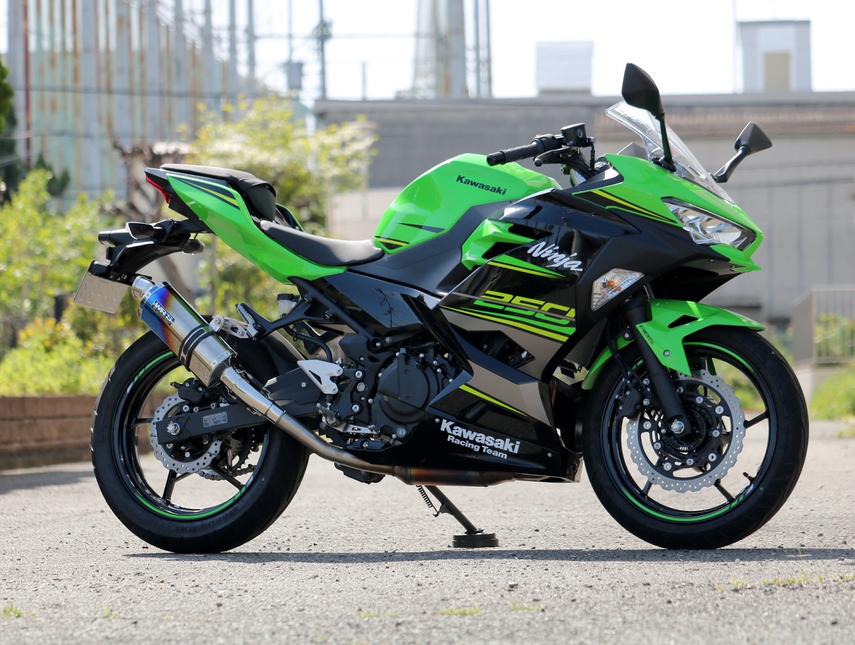 2018～2022 新型Ninja400 【2BL-EX400G】 SLIP-ON ※「8BL-EX400L」は装着不可です。 – ダブルアールズ